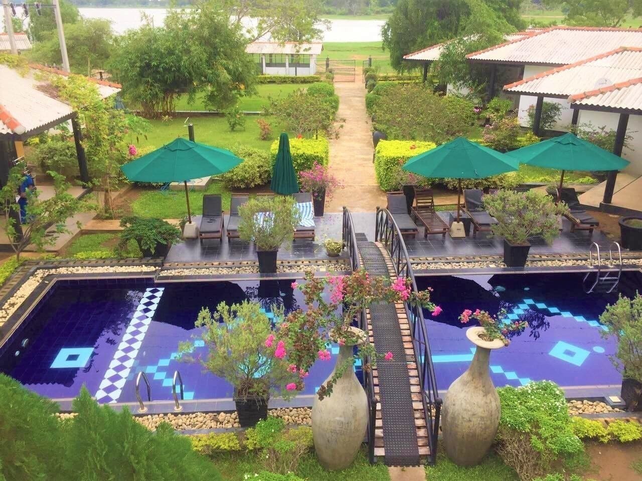 Flower Garden Lake Resort Tissamaharama Exterior foto